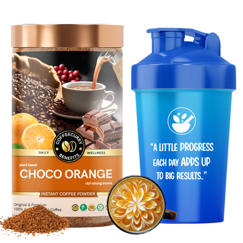 Teacurry Choco Orange Coffee with Shaker