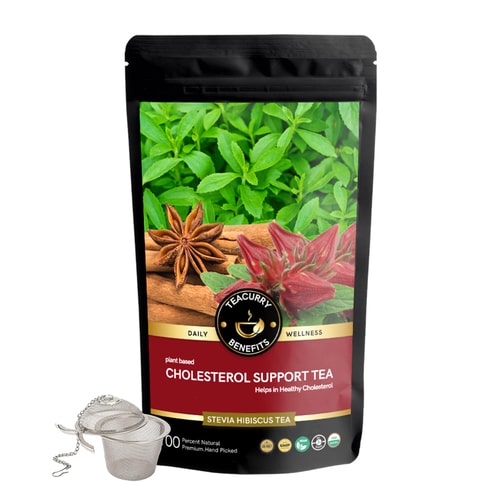 lose pack with infuser of cholesterol tea bags