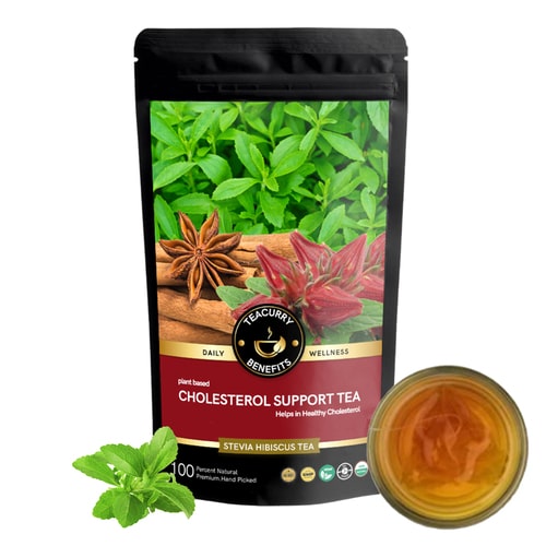 lose pouch of tea to manage cholesterol