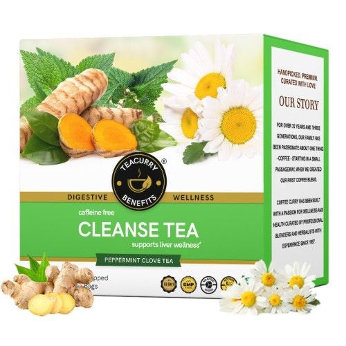 Teacurry Liver Clenase Tea 3D Box