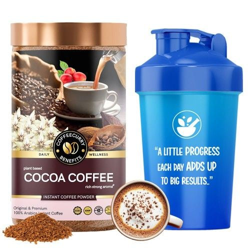 Coffeecurry Cocoa Coffee with Shaker
