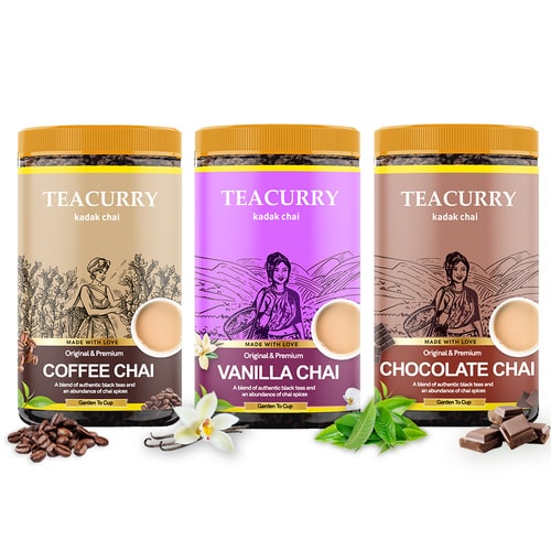 Teacurry Flavoured tea Collections