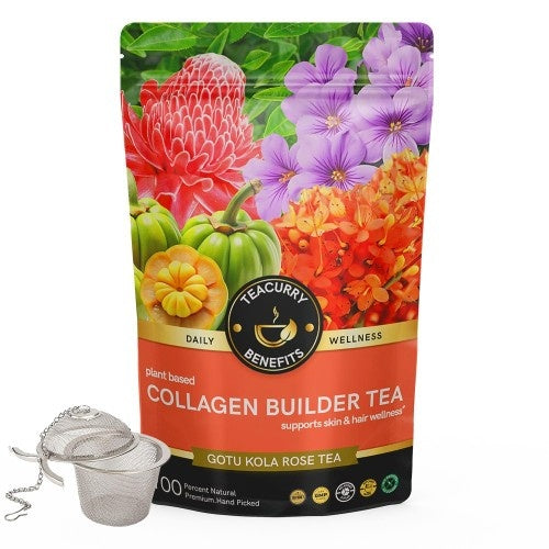 Teacurry Collagen Builder Tea Pouch with Infuser