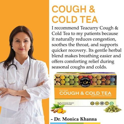 Teacurry Cough & Cold Tea Doctor Recommends