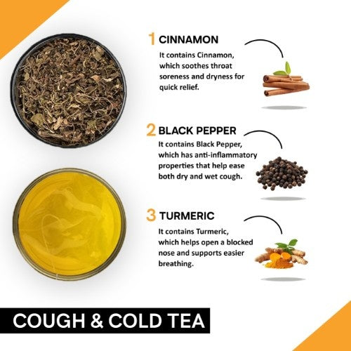 Teacurry Cough & Cold Tea Ingredients
