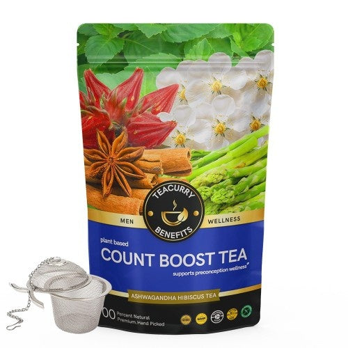 Teacurry Count Boost Tea Pouch with Infuser