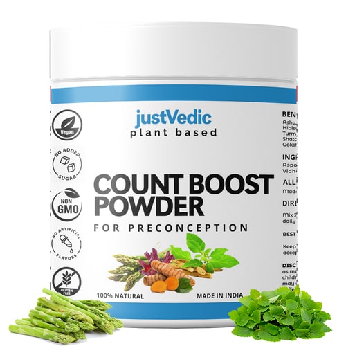 Justvedic Count Boost Drink Mix for Men