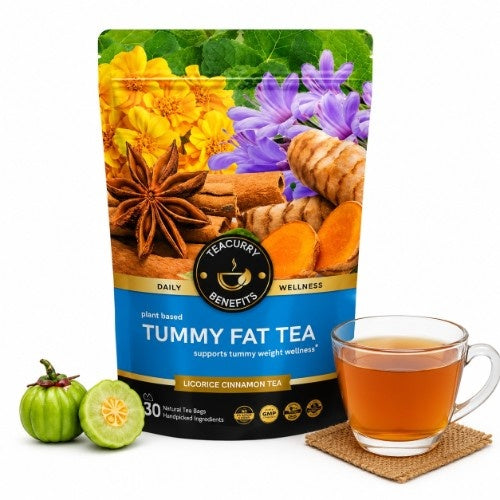Teacurry Tummy Fat Tea Pouch 