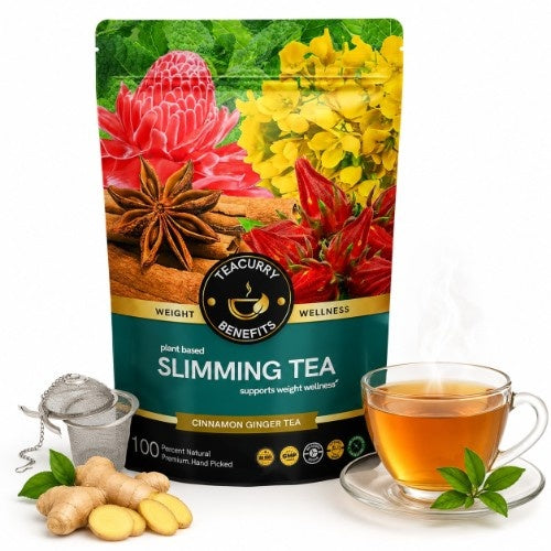 Teacurry Slimming Tea Pouch with Infuser 