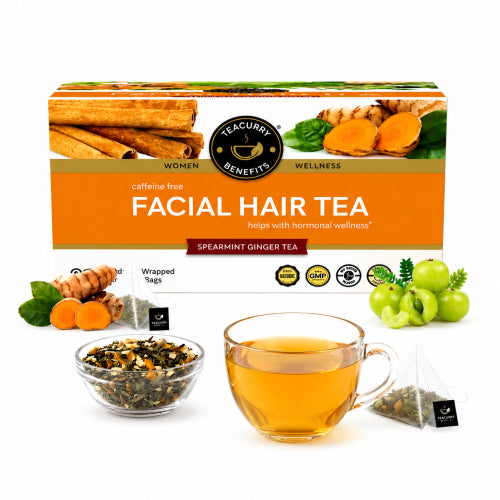 Teacurry Facial Hair Tea - Main Image