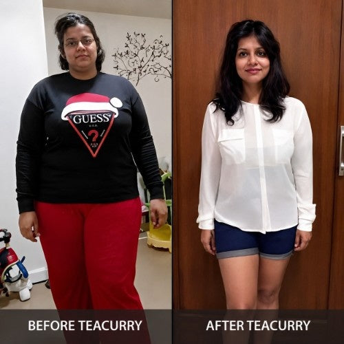 Teacurry Slimming Tea Before and After 