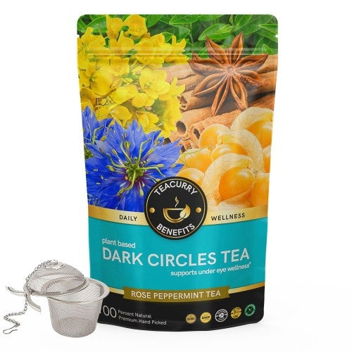 Teacurry Dark Circles Tea Pouch with Infuser