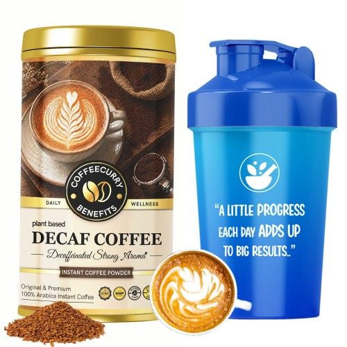 Coffeecurry Decaf Coffee with Shaker 