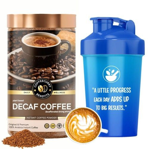 Coffeecurry Decaf Coffee with Shaker