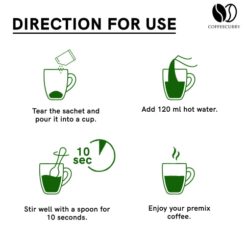Teacurry liver detox coffee premix direction for use