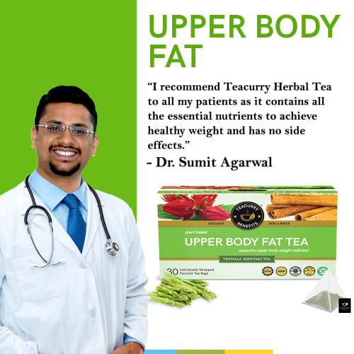 Teacurry Upper Body Fat Tea Doctor Recommends