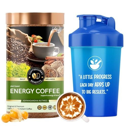 Coffeecurry Energy Coffee with Shaker