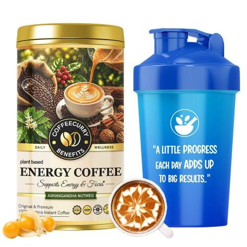 Coffeecurry Energy Coffee Can with Shaker 