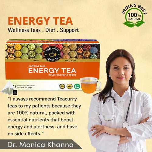 recommended by doctors for tea energy drink