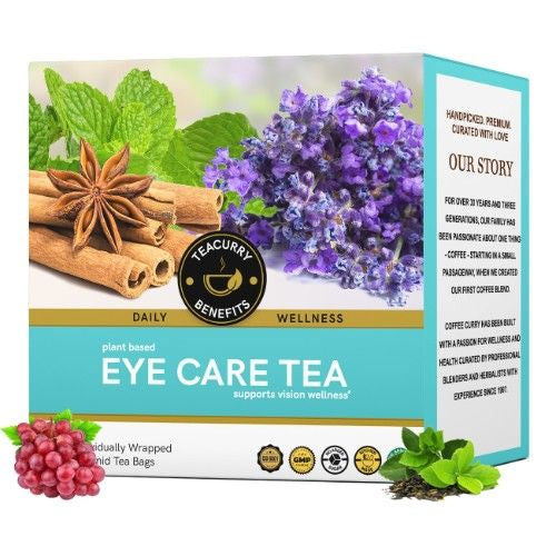 Teacurry Eye Care Tea 3D Box