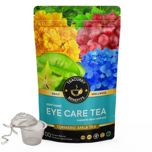 Teacurry Eye Care Tea Pouch with Infuser