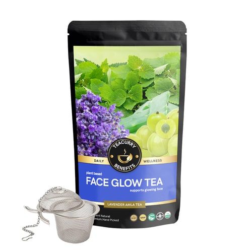 Teacurry Face glow Tea with infuser