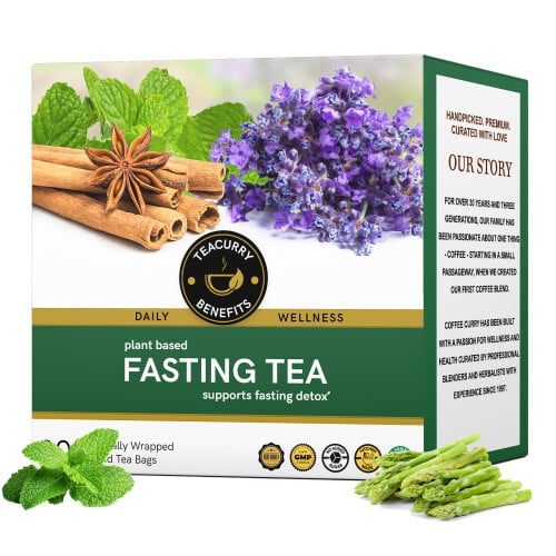 Teacurry Fasting Tea 3D Box
