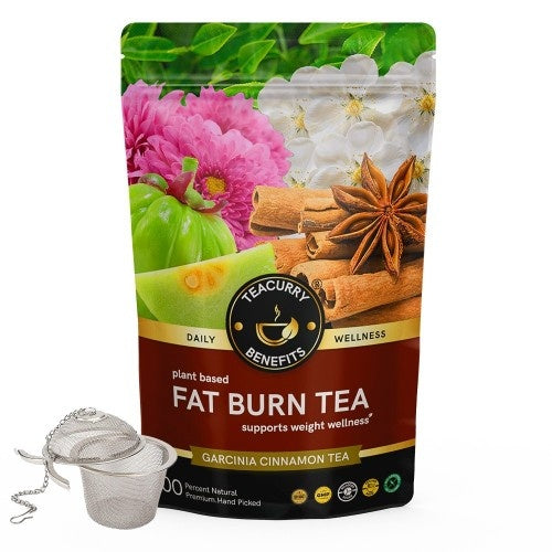 Teacurry Fat Burn Tea Pouch with Infuser