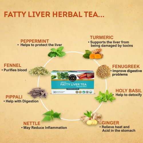 Teacurry Fatty Liver Tea Ingredients Benefits