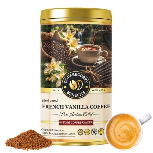 Coffeecurry French Vanilla Instant Coffee Powder Main Image 