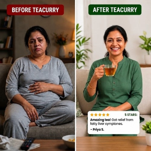 Priya S. Honest Review of Teacurry Fatty Liver Tea