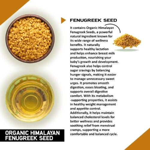 Organic Himalayan Fenugreek Seed Ingredients 