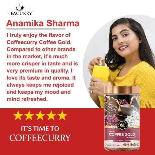 Coffeecurry Coffee Gold Coffee Testimonial Image