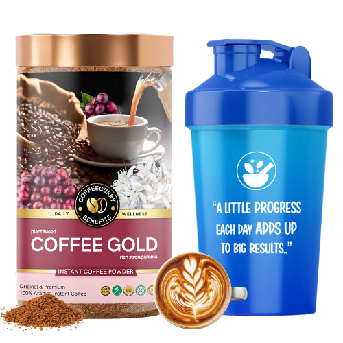 Teacurry Coffee Gold with Shaker