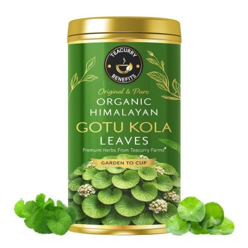 Teacurry Organic Himalayan Gotu Kola Leaves Main Image 