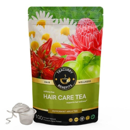 Teacurry Hair Care Tea Pouch with Infuser