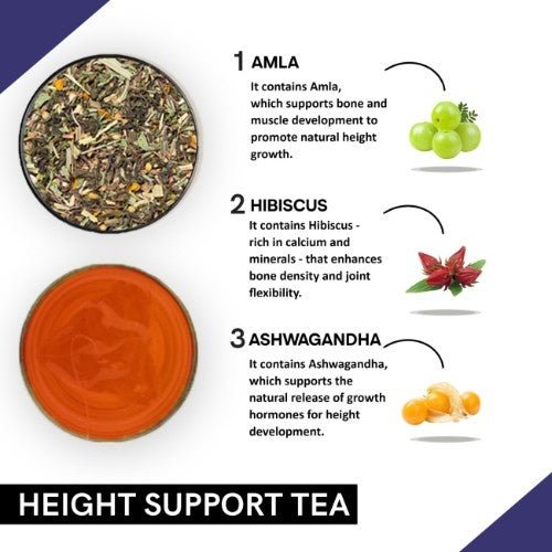 Teacurry Height Support Tea Ingredients