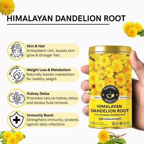 Teacurry Himalayan Dandelion Root Tea Benefits