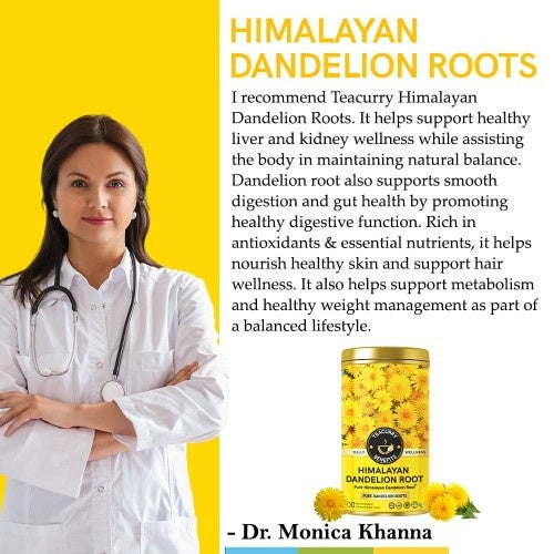 Teacurry Himalayan Dandelion Root Tea Doctor Recommends