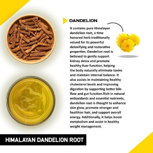 Teacurry Himalayan Dandelion Root Tea Ingredients 