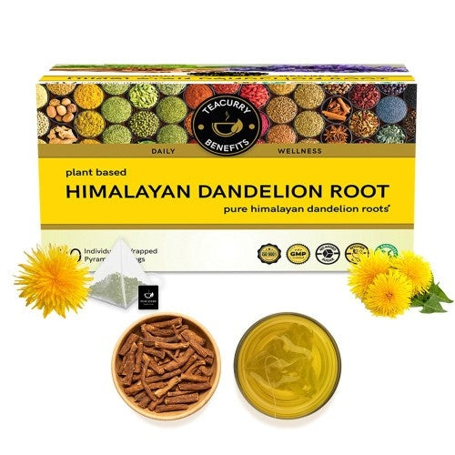 Teacurry Himalayan Dandelion Root Tea Box