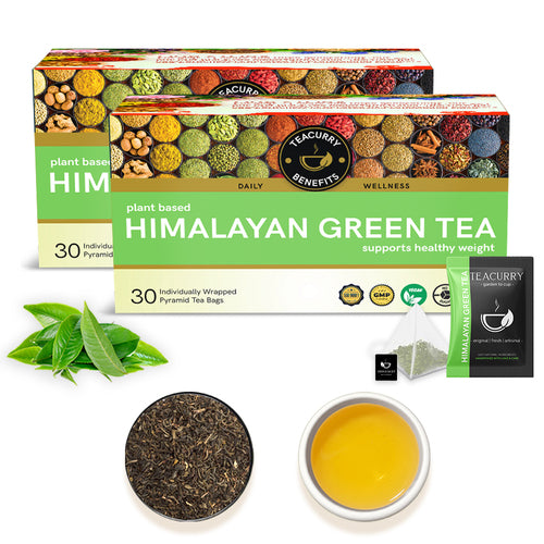 Teacurry Himalayan Green Tea Pack Of 2