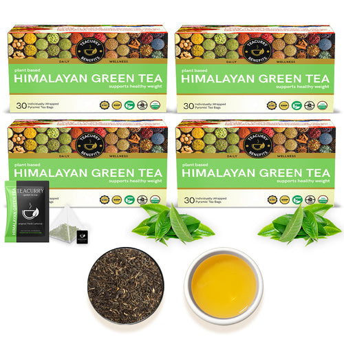 Teacurry Himalayan Green Tea Pack Of 4