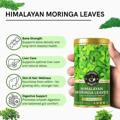 Teacurry Himalayan Moringa Leaves Tea Benefits