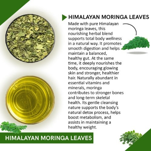 Teacurry Himalayan Moringa Leaves Tea Ingredients