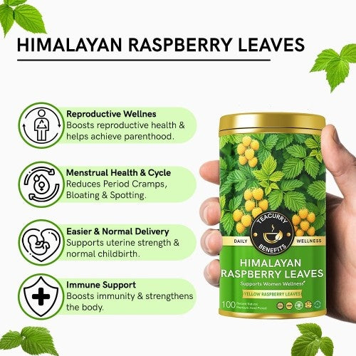Teacurry Himalayan Raspberry Leaf Tea Benefits