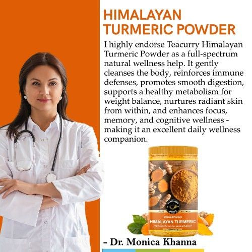 Teacyurry Himalayan Turmeric Powder Doctor Recommends 