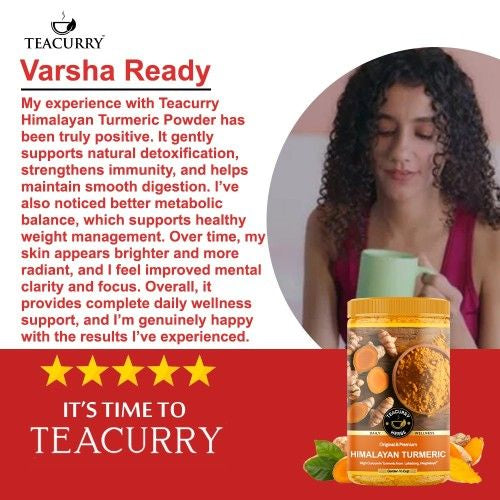 Teacyurry Himalayan Turmeric Powder Testimonial 