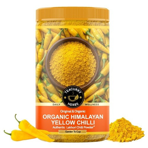 Organic Himalayan Yellow Chilli Powder Main Image