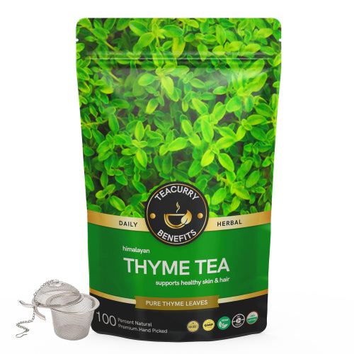 Teacurry Himalayan Thyme Tea Pouch with Infuser